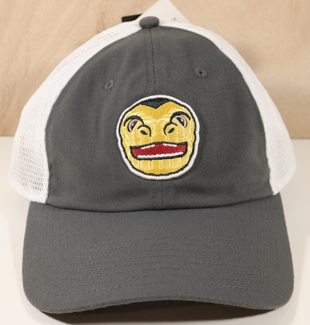 Adidas NHL Las Vegas LV Golden Nights "Chance" mascot Slouch Trucker Hat-Adjust.
